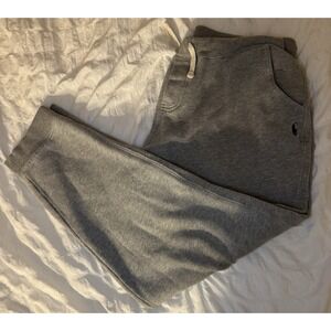 Polo Ralph Lauren Kids Gray Sweatpants Drawstring Size XL 18-20 Joggers